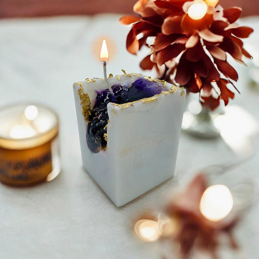 elixiirss Geode Candle