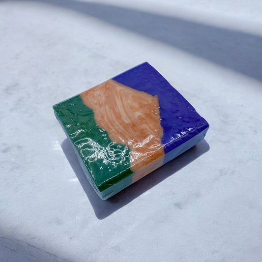 elixiirss Mountain Soap - Blue & Green Shade